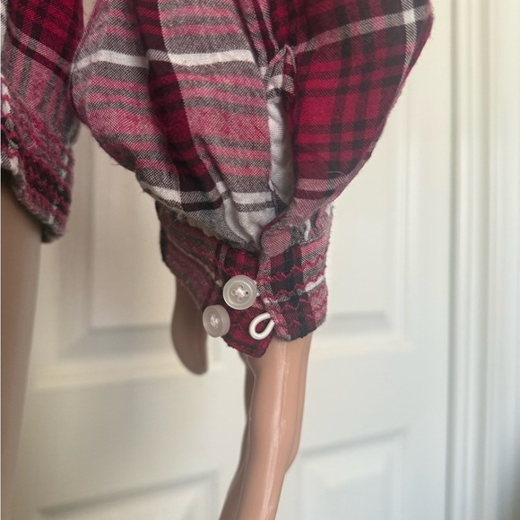 Lucky Brand Jessica Popover Top longsleeve size Medium - Picture 5 of 5